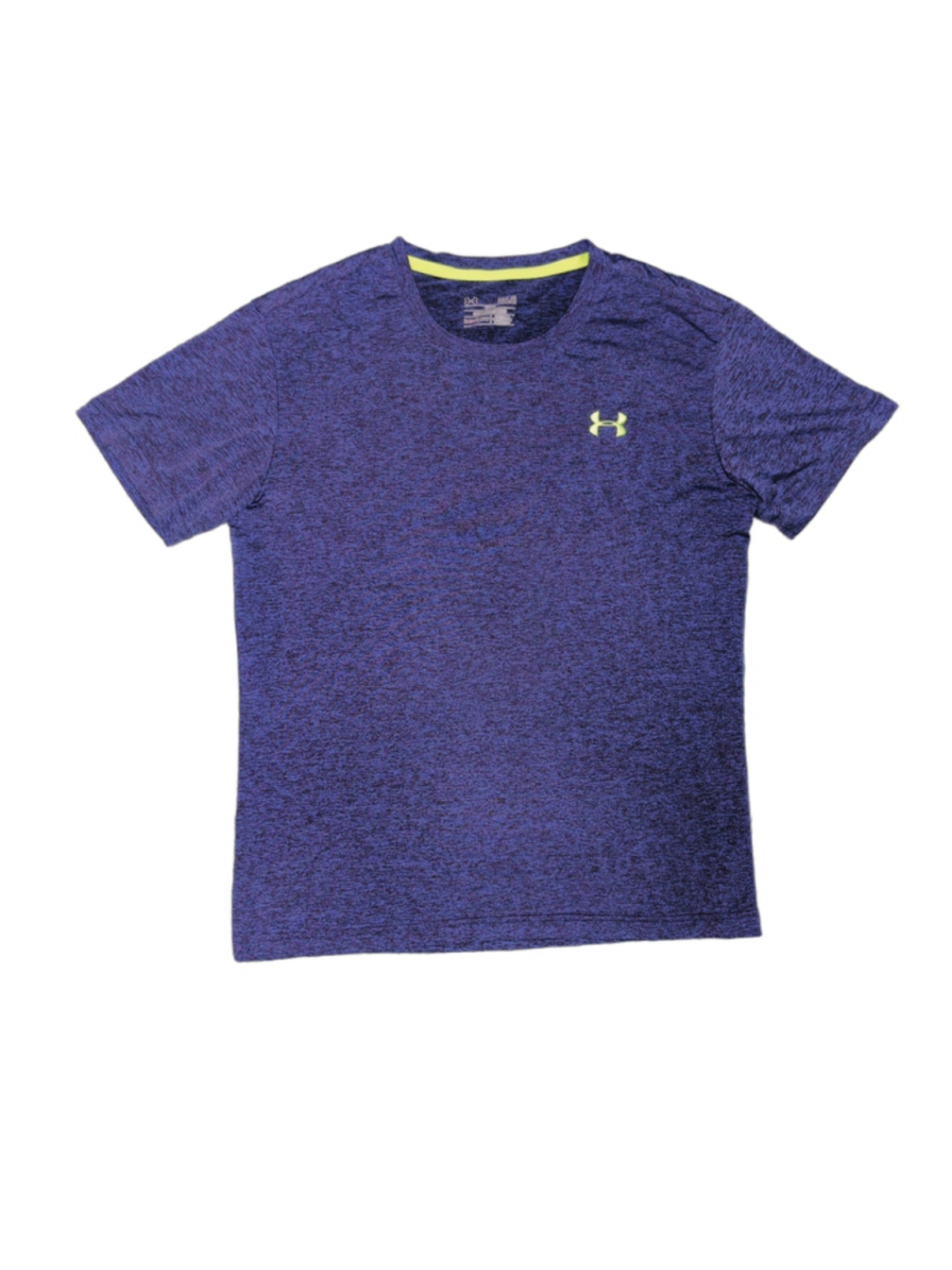 Under Armour Men’s HeatGear Loose Fit Tech T-Shirt Blue Heather Large
